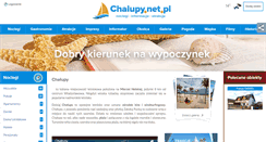 Desktop Screenshot of chalupy.net.pl